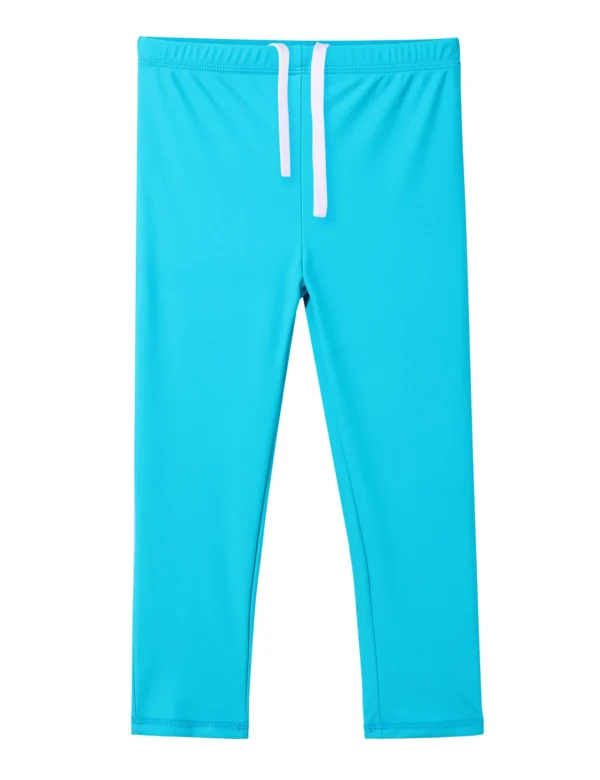 BAOHULU Kids Swimsuit Teens Swim Pants Solid Color Long Swimming Trunks Boys Summer Swimwear Beach Shorts Surfing Suit 6