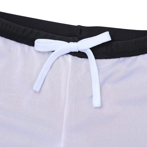 BAOHULU Kids Swimsuit Teens Swim Pants Solid Color Long Swimming Trunks Boys Summer Swimwear Beach Shorts Surfing Suit 3